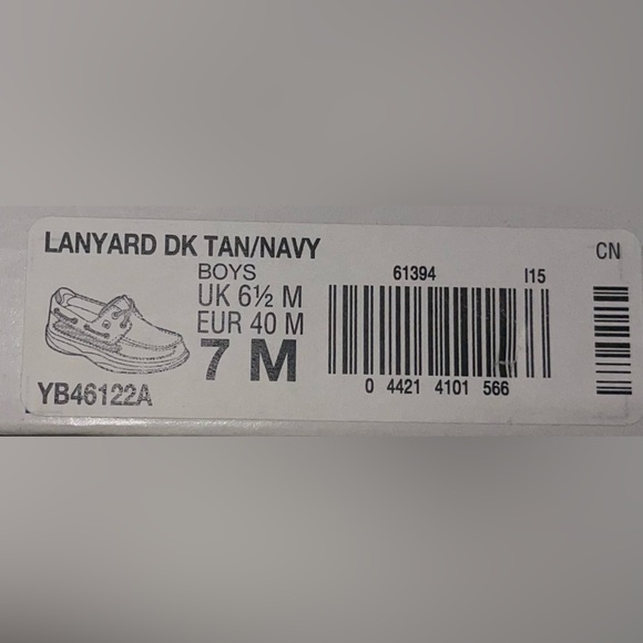 Sperry Top Siders Big Boys Size 7M - Picture 8 of 8